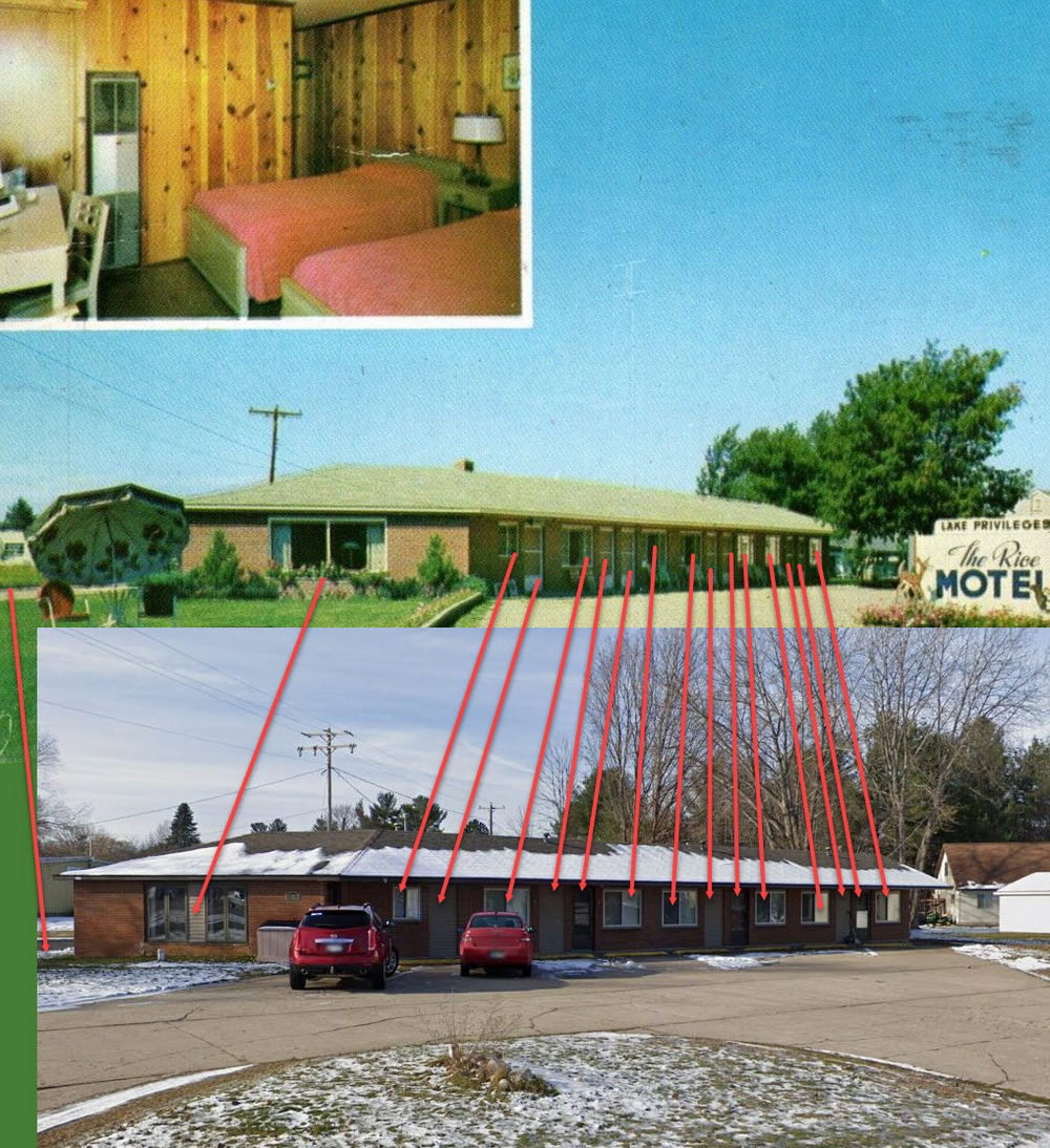 Rice Motel (South Bay Motel Apartments) - Then Vs Now